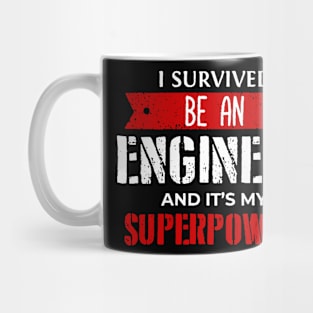 Survived Be An Engineer Mug